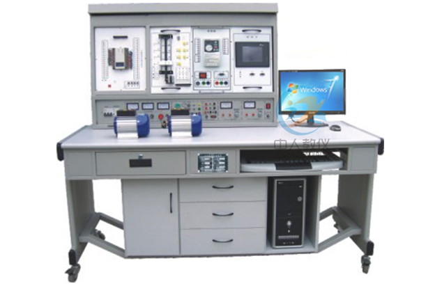 PLC、伺服驅(qū)動(dòng)、步進(jìn)驅(qū)動(dòng)、變頻調(diào)速、觸摸屏綜合實(shí)訓(xùn)裝置